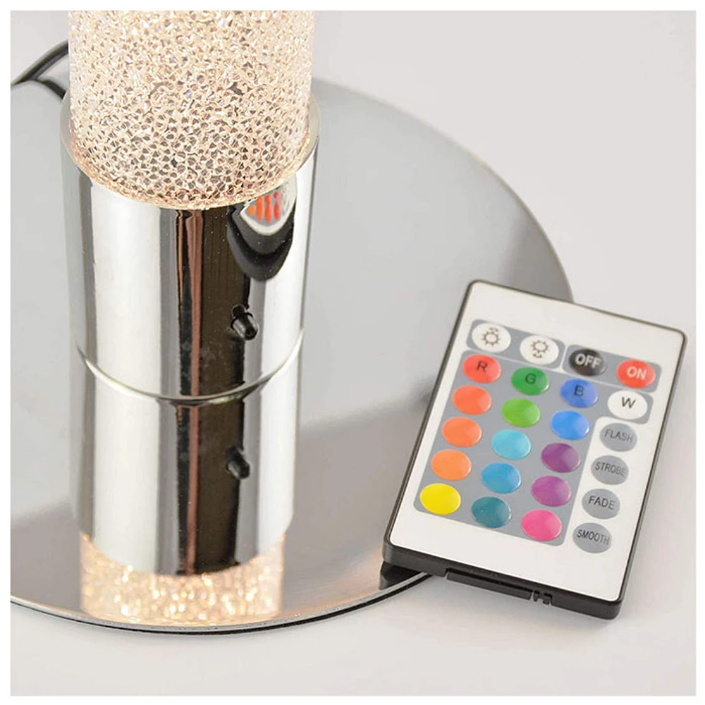 LED Glitter Floor Lamp