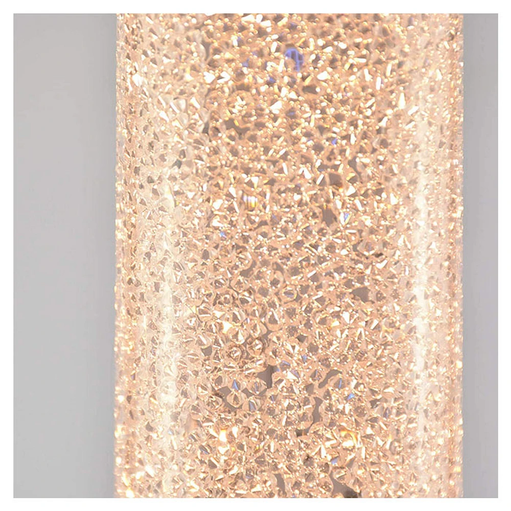 LED Glitter Floor Lamp