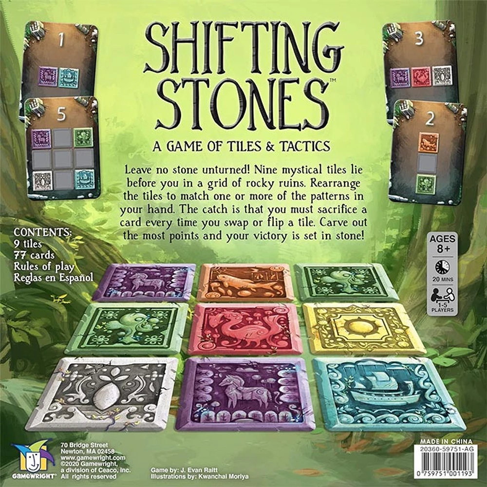 Shifting Stones Card Game