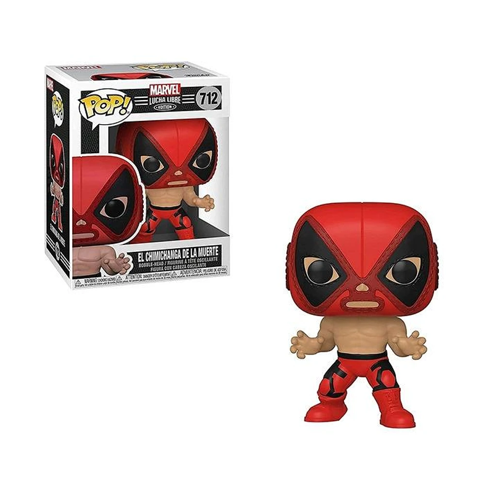 Funko Pop! Marvel Lucha Libre El Chimichanga De La Muerte Luchadores Deadpool