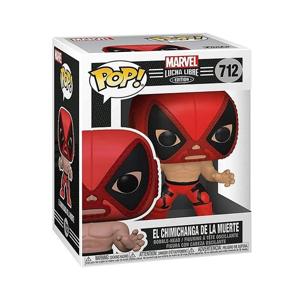 Funko Pop! Marvel Lucha Libre El Chimichanga De La Muerte Luchadores Deadpool