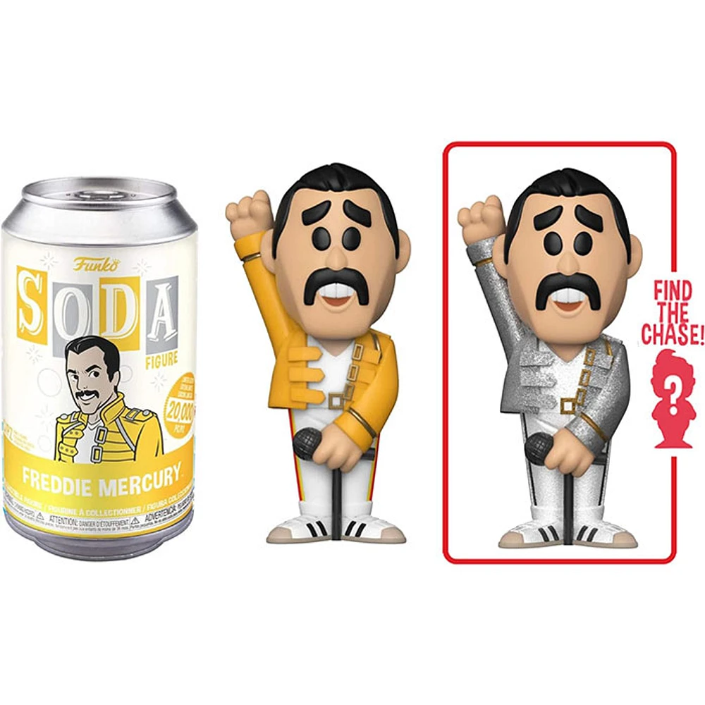 Funko  Soda Freddie Mercury (Queen) (Styles May Vary)