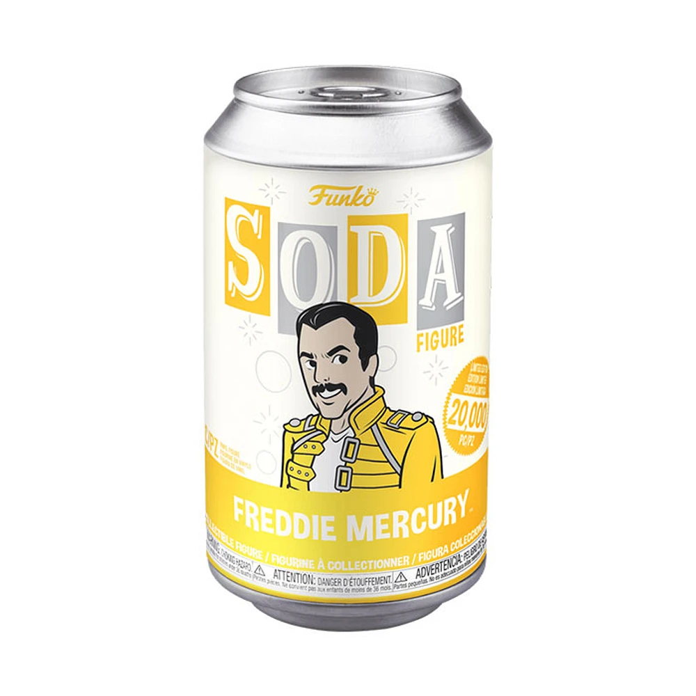 Funko  Soda Freddie Mercury (Queen) (Styles May Vary)