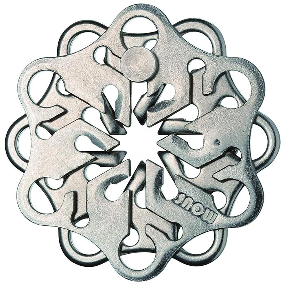 Hanayama Cast Snow Brain Teaser Puzzle