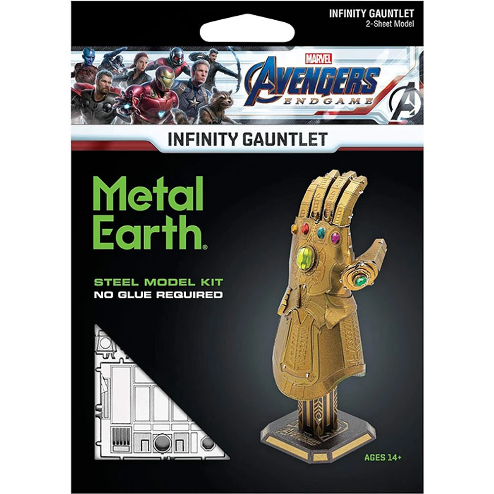 Metal Earth x Marvel Avengers End Game Infinity Gauntlet