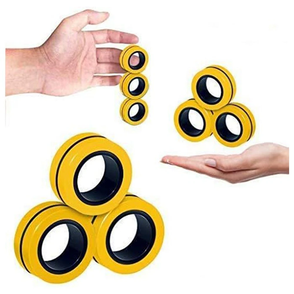 Assorted Magnetic Rings Set Includes 3 Rings