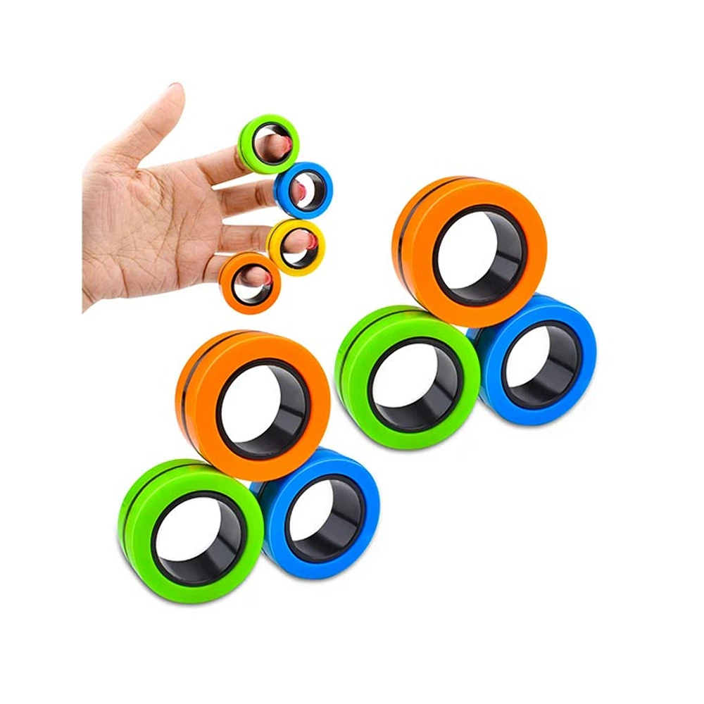 Assorted Magnetic Rings Set Includes 3 Rings