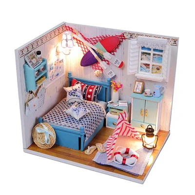 Tradeopia 3D DIY Dollhouse Kit Brandon’s Room