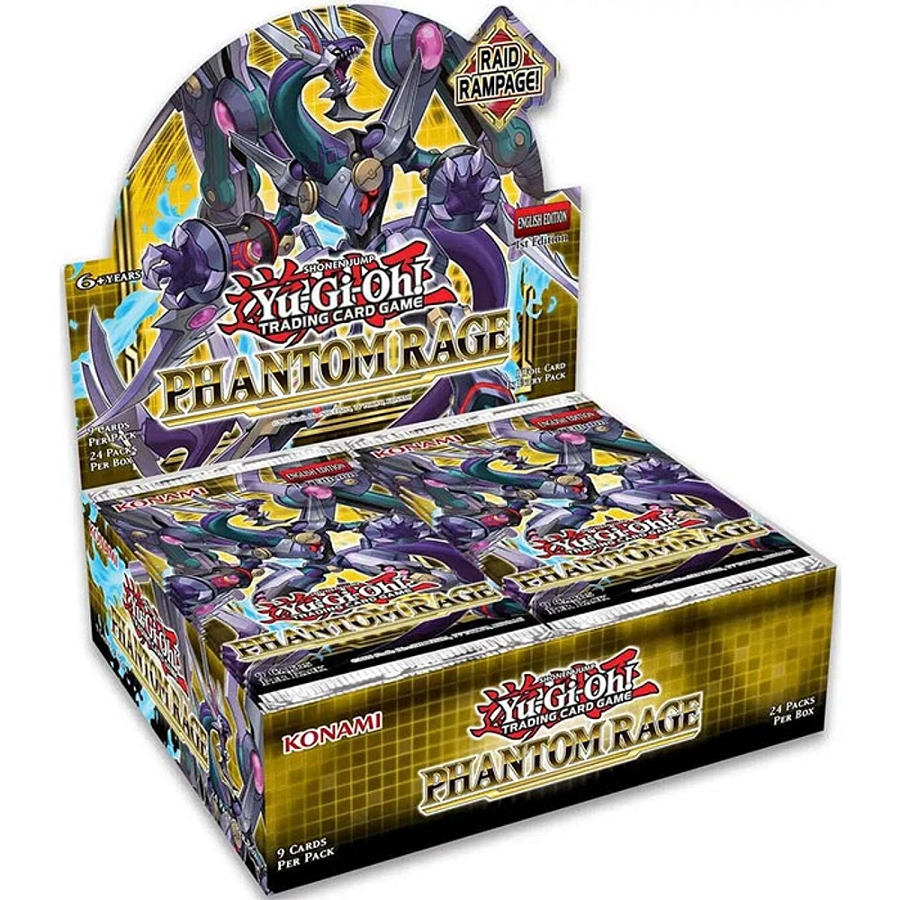 Yu-Gi-Oh! Trading Cards Phantom Rage Booster Pack