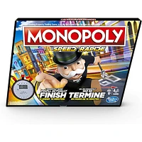 Monopoly Speed Board Game for Ages 8 and Up, Game for 2-4 Players