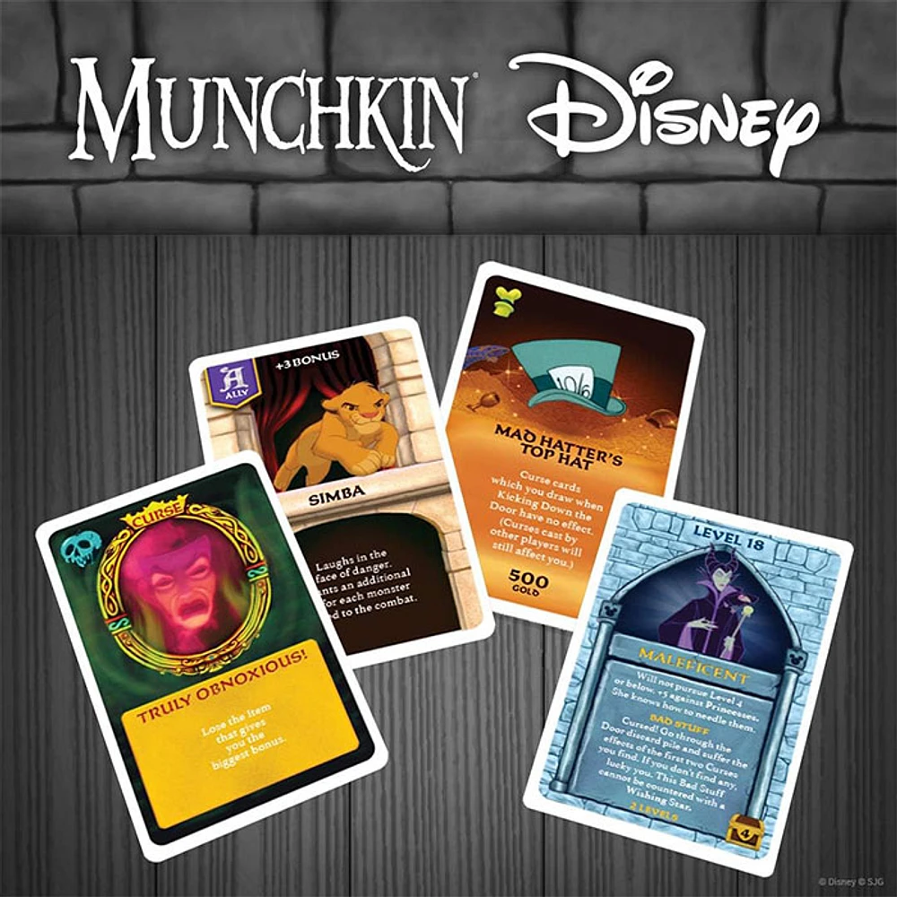 Munchkin Disney Card Game