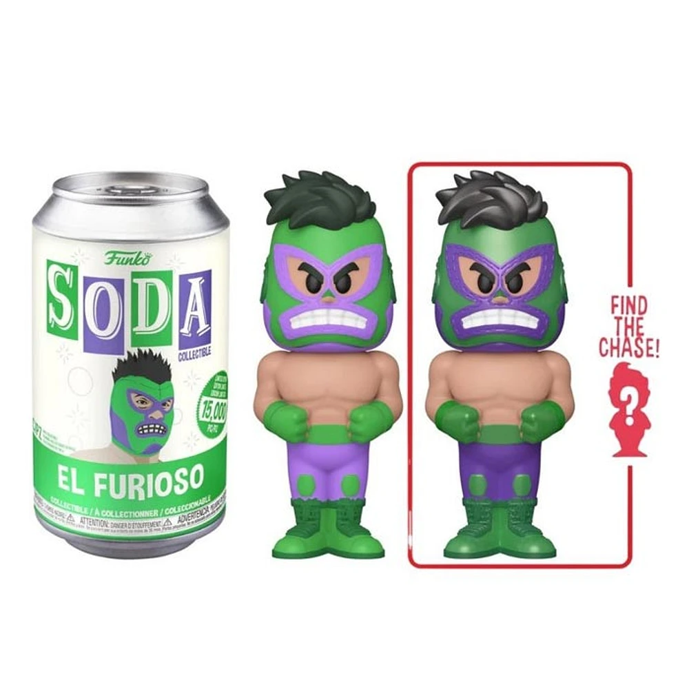 Funko Soda Marvel Luchadores Hulk (Styles May Vary)