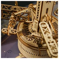 3D Wooden Puzzle – Airplane Control Tower Music Box