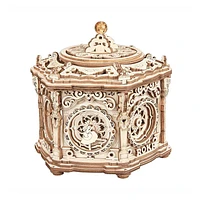 3D Wooden Puzzle Secret Garden Music Box