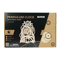 3D Wooden Puzzle – Pendulum Clock