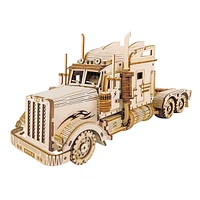 3D Wooden Puzzle Heavy Truck Model