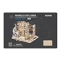 3D Wooden Puzzle Marble Explorer