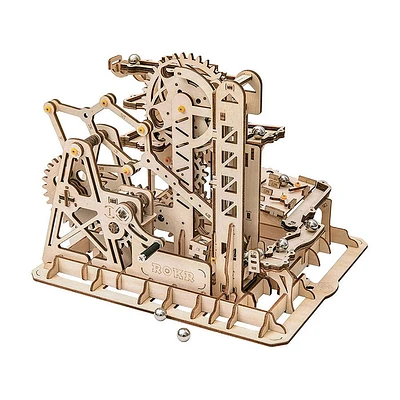 3D Wooden Puzzle Marble Climber