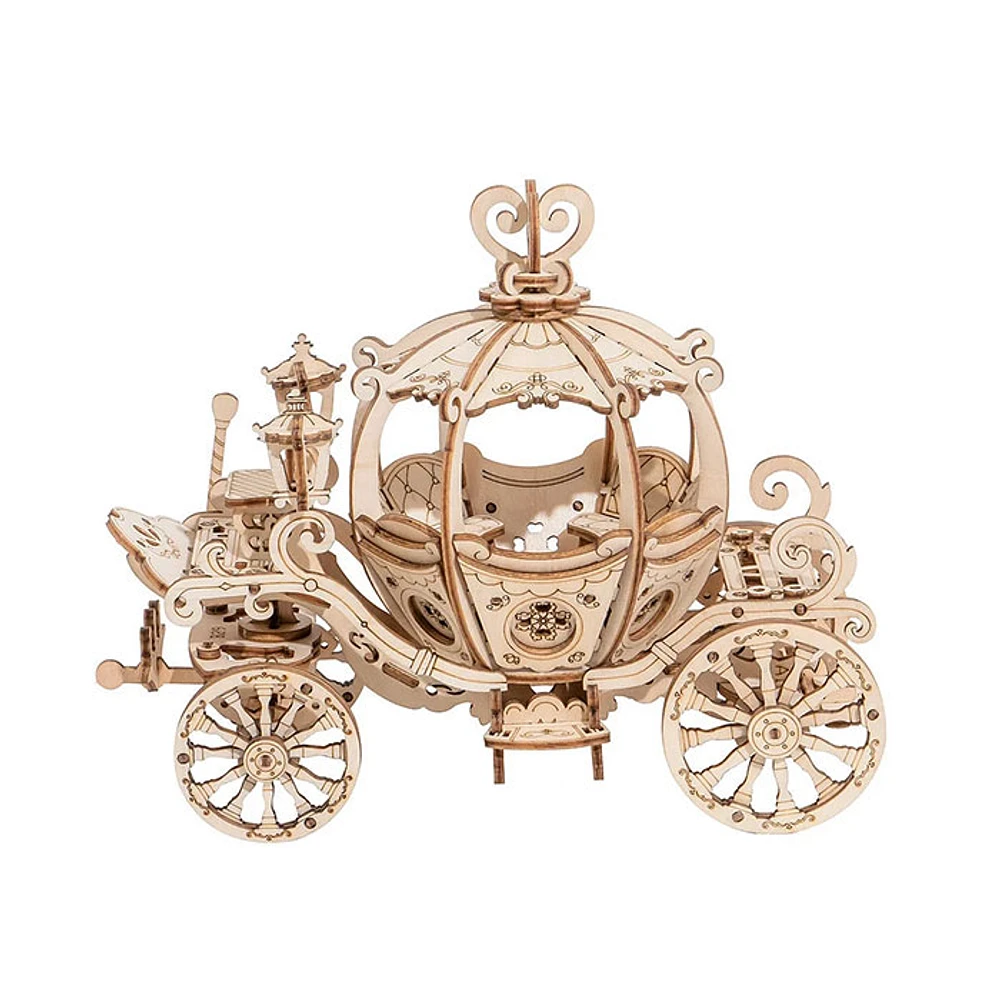 3D Wooden Puzzle – Pumpkin Carriage