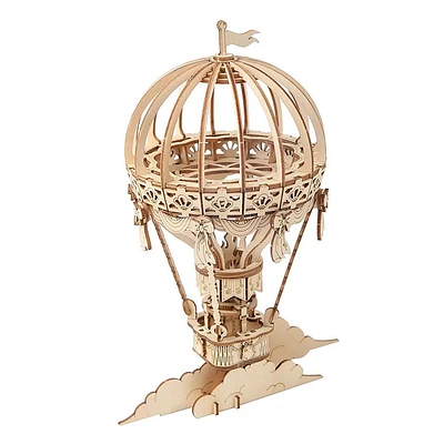 3D Wooden Puzzle – Hot Air Balloon