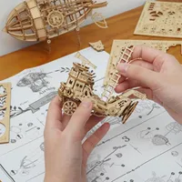 3D Wooden Puzzle – Airship