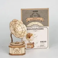 3D Wooden Puzzle – Gramophone