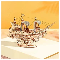 3D Wooden Puzzle Sailing Ship