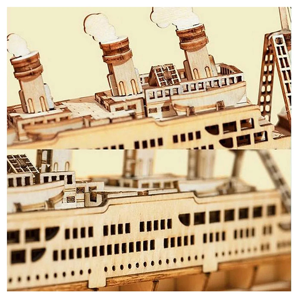 3D Wooden Puzzle Cruise Ship