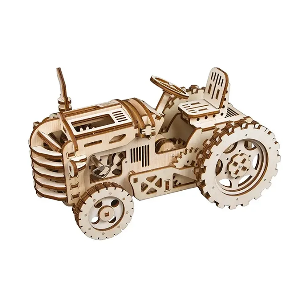 3D Wooden Puzzle Tractor