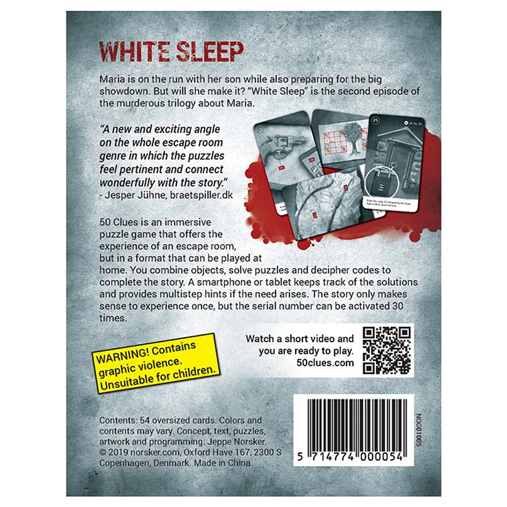 50 Clues, White Sleep Season