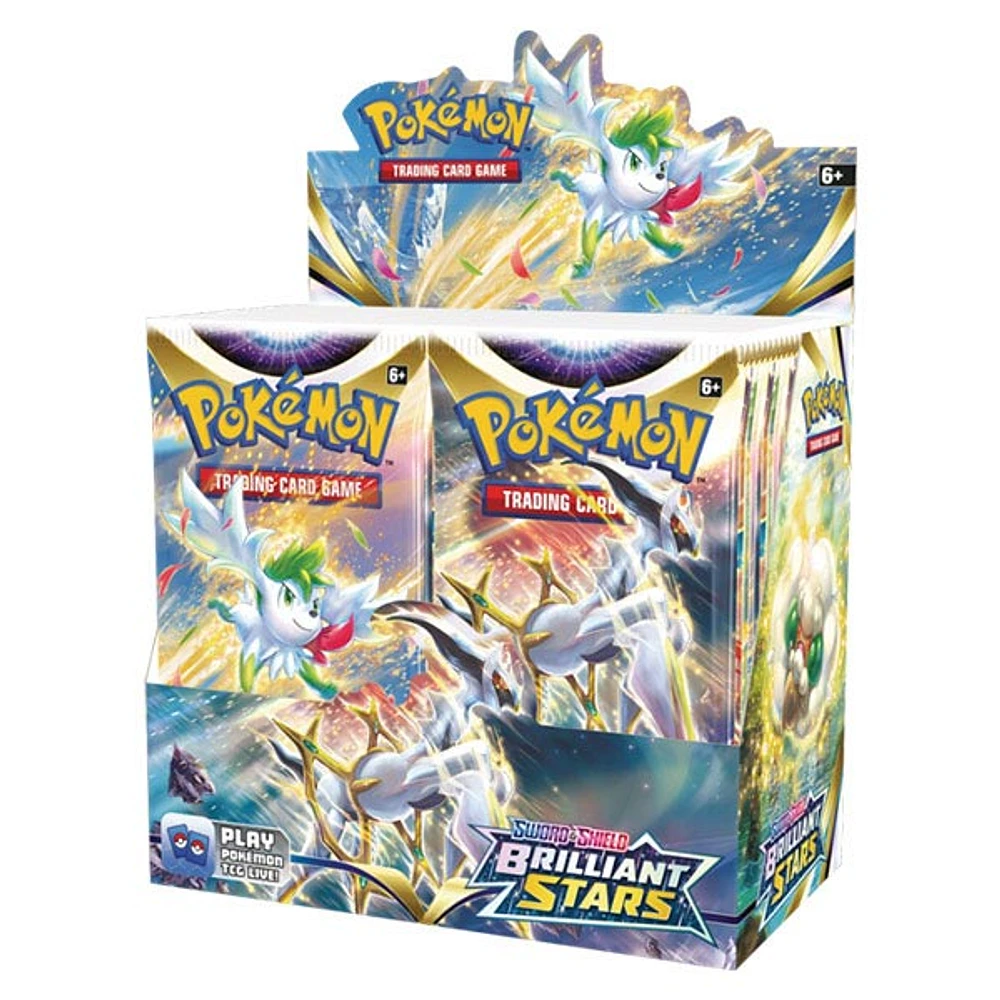 Pokemon TCG: Sword & Shield- Brilliant Stars Booster Pack (1 Pack)