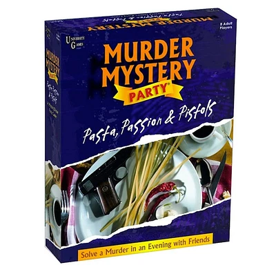 Murder Mystery Party Game – Pasta, Passion & Pistols