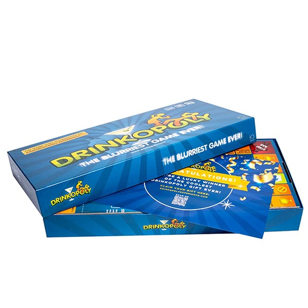 Drinkopoly: The Blurriest Game Ever