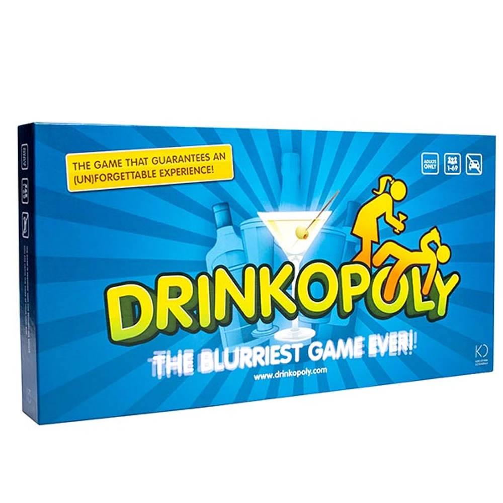 Drinkopoly: The Blurriest Game Ever