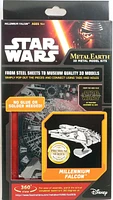 Metal Earth ICONX Star Wars Millennium Falcon Premium Series 3D Metal Model Kit