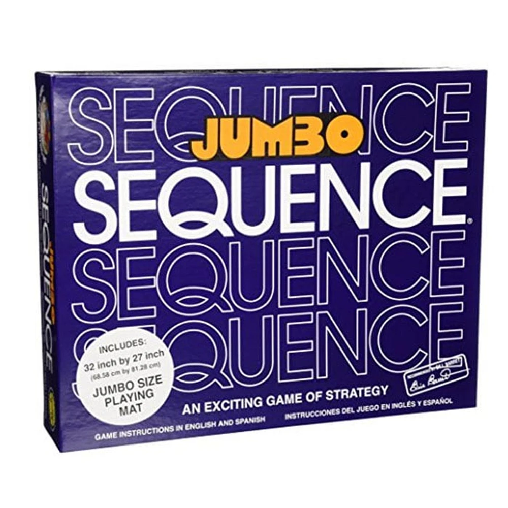 Sequence Board Game Jumbo Edition (Style may vary)