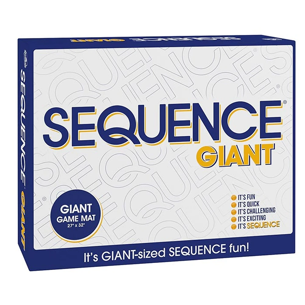 Sequence Board Game Jumbo Edition (Style may vary)