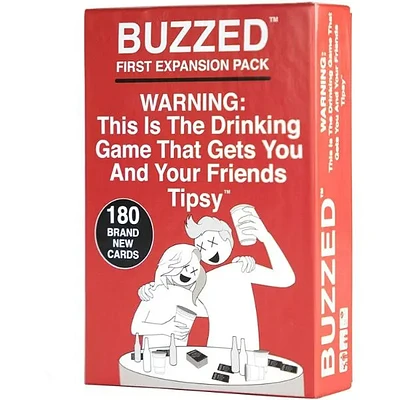 Buzzed – The Hilarious Party Game That Will Get You & Your Friends Hydrated – Expansion Pack #1