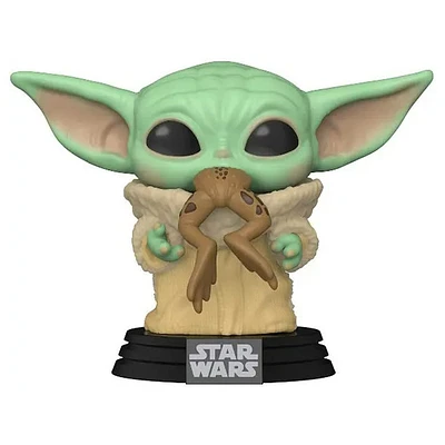 Pop Star Wars: Mandalorian The Child With Frog Vinyl Figure