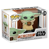 Pop Star Wars: Mandalorian The Child With Cup Vinyl Figure