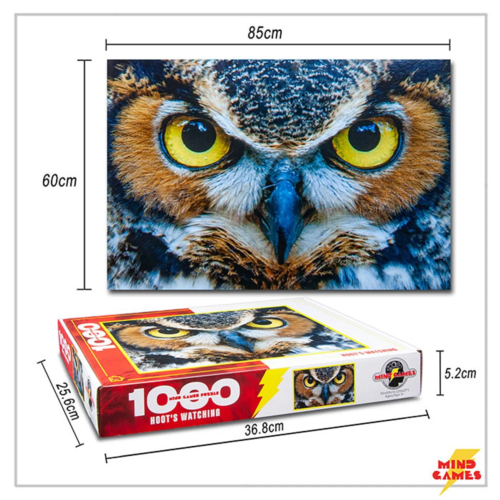 Hoot’s Watching 1000 Pieces Jigsaw Puzzle