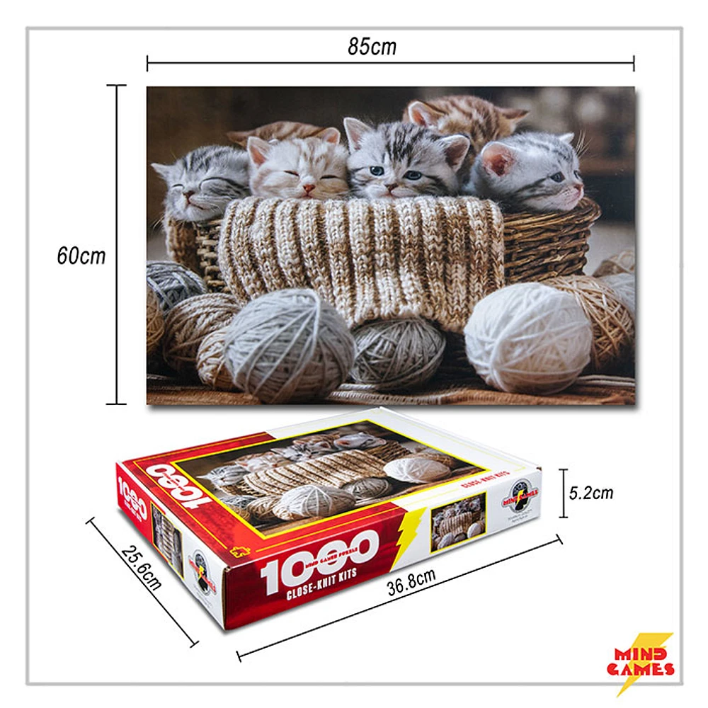 Close Knit Kits 1000 Pieces Jigsaw Puzzle