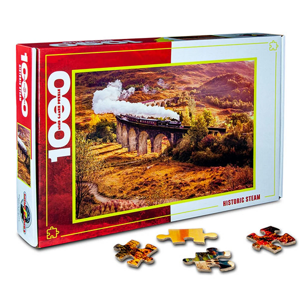 Historic Steam 1000 Pieces Jigsaw Puzzle