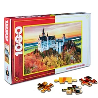 Neuschwanstein Sunset 1000 Pieces Jigsaw Puzzle