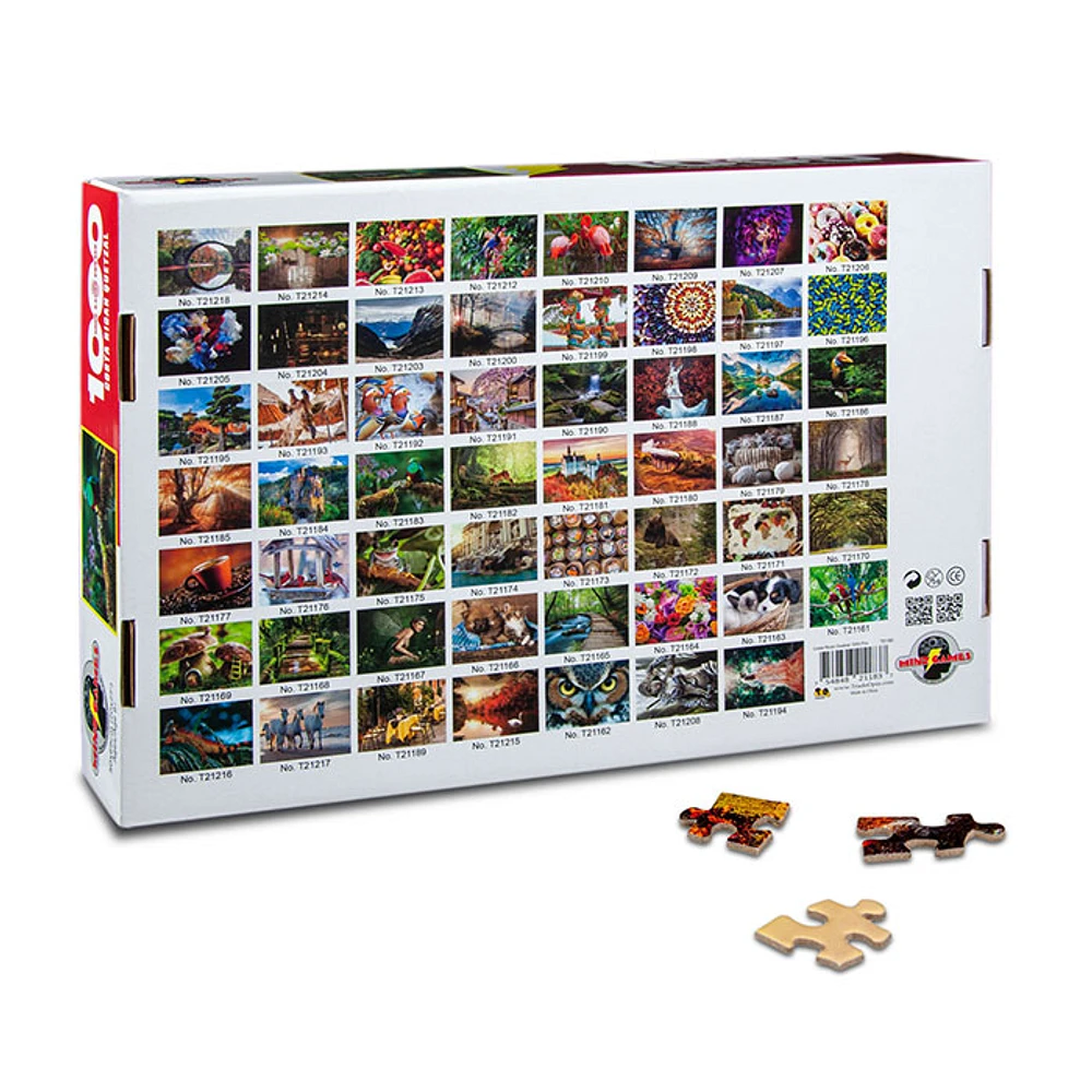 Costa Rican Quetzal 1000 Pieces Jigsaw Puzzle