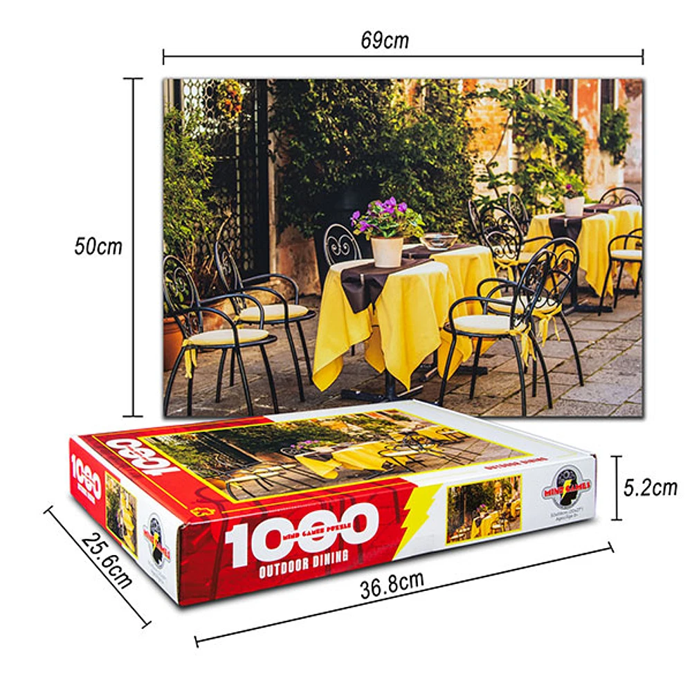 Outdoor Dining 1000 Pieces Jigsaw Puzzle