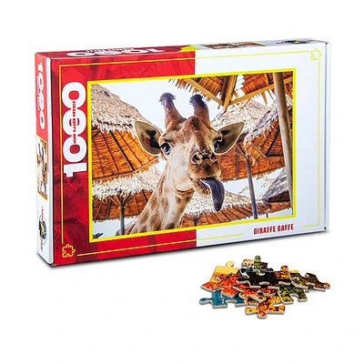 Giraffe Gaffe 1000 Pieces Jigsaw Puzzle