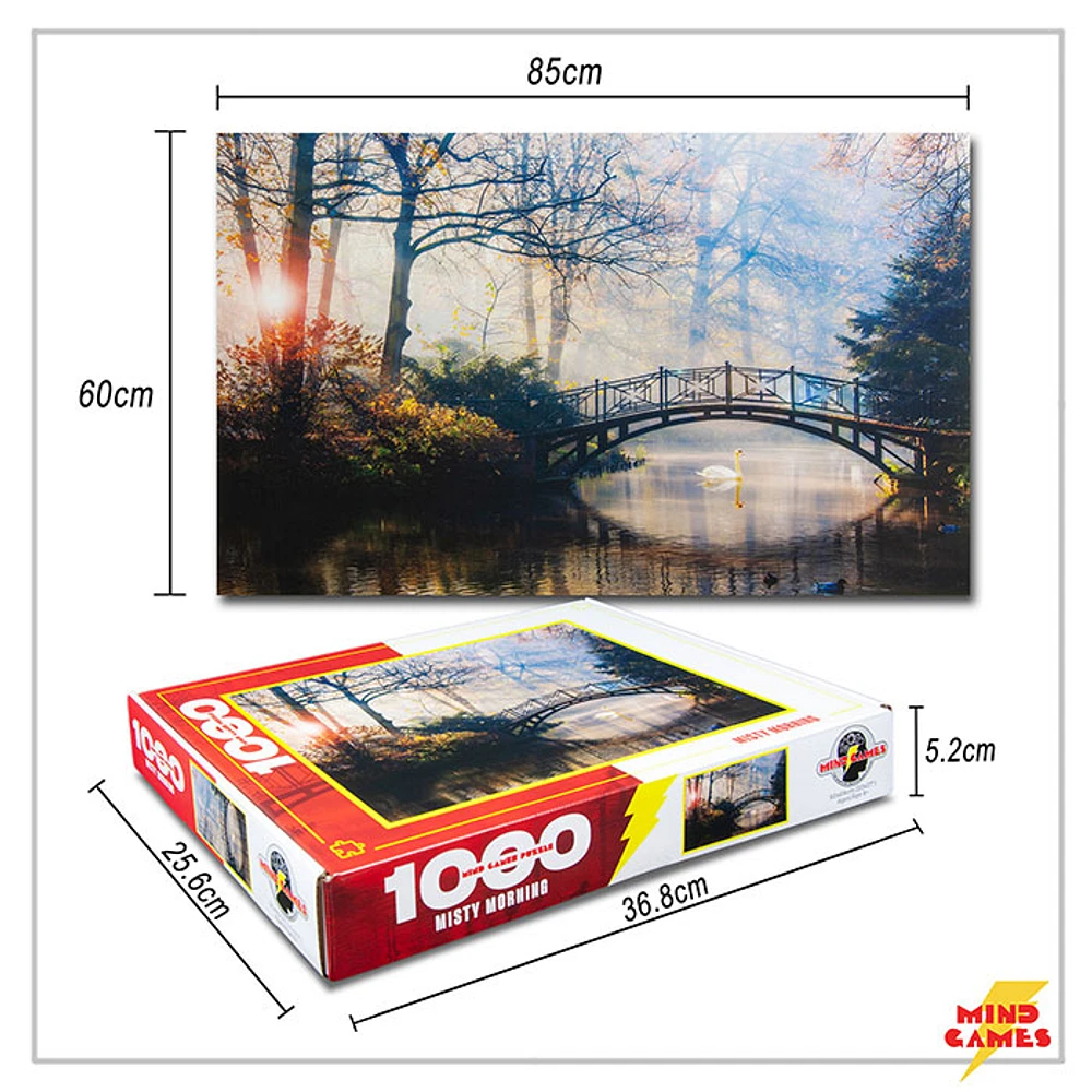 Misty Morning 1000 Pieces Jigsaw Puzzle