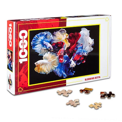 Blooming Betta 1000 Pieces Jigsaw Puzzle