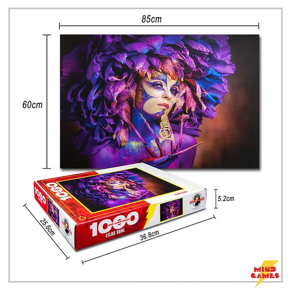 Lilac Soul 1000 Pieces Jigsaw Puzzle